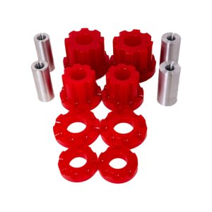 Lexus IS300 Subframe Bushings - Rear - Energy Suspension - HYPER-Flex Polyurethane - Red - `01-`05